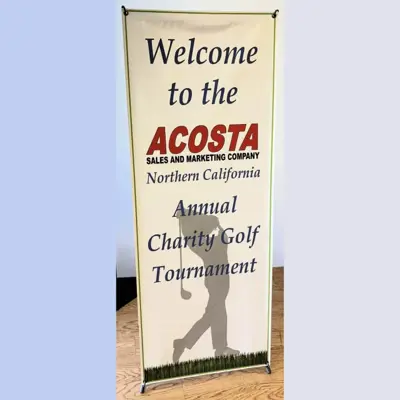 Custom banner stands Photo